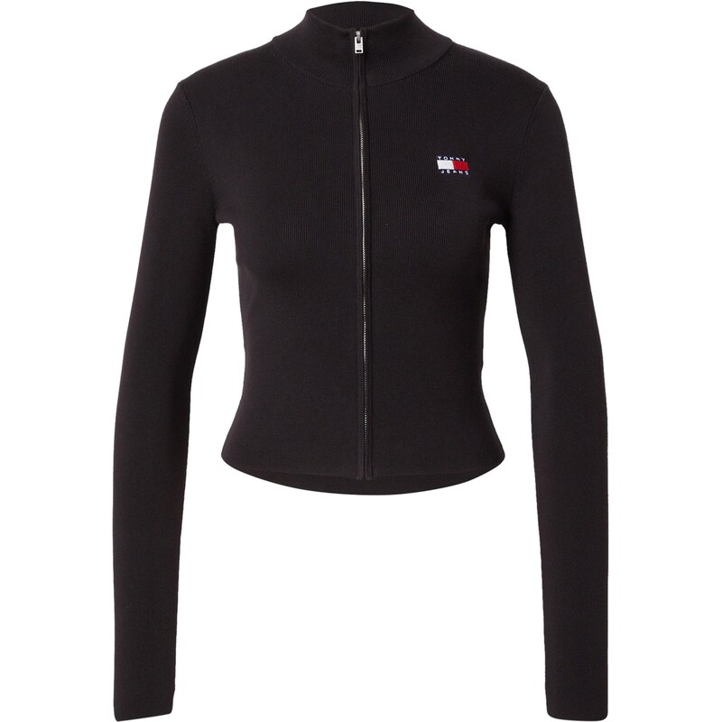 Tommy Jeans Kardigan námořnická modř / červená / černá / bílá