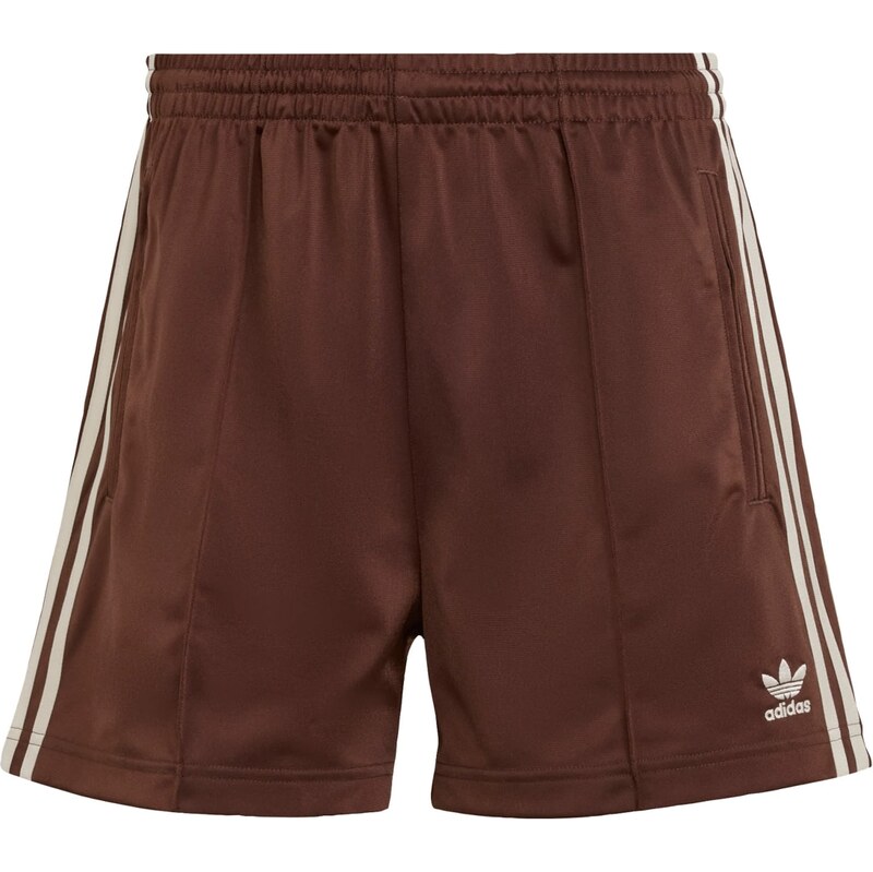 ADIDAS ORIGINALS Kalhoty Firebird čokoládová / bílá
