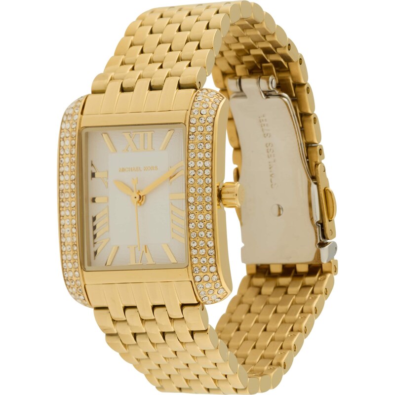 MICHAEL Michael Kors Analogové hodinky EMERY zlatá / stříbrná /