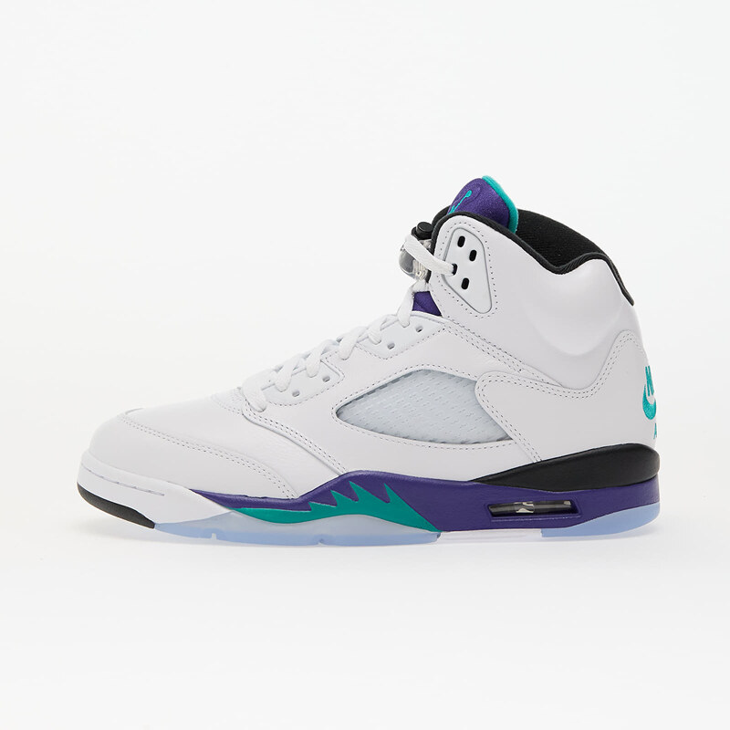 Air Jordan 5 Retro OG Grape (HQ7978-100) White/ New Emerald