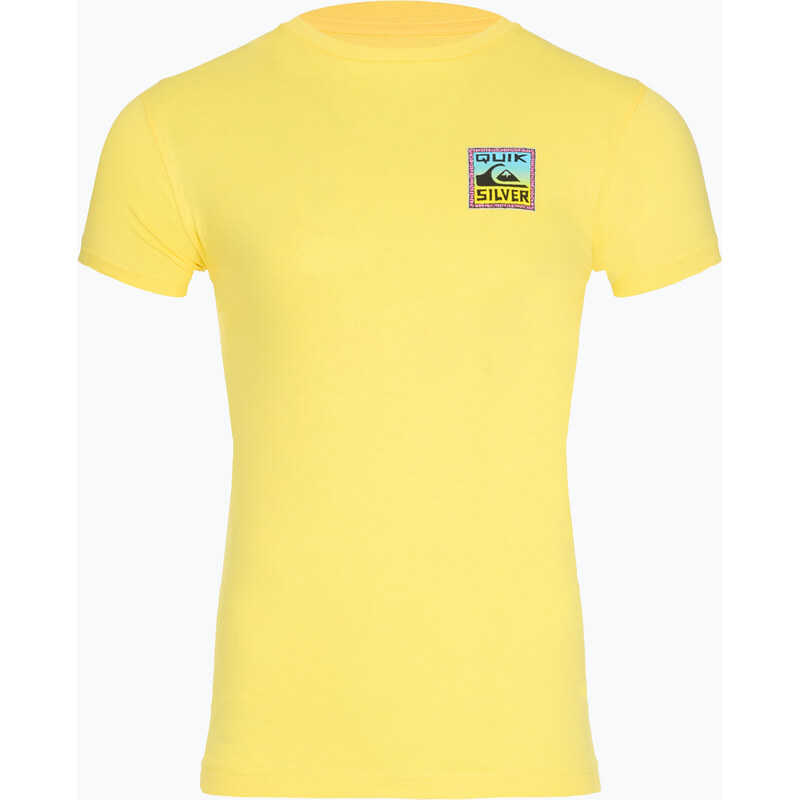 Pánské tričko Quiksilver Ndthoughtturksc yellow/pink/blue/black