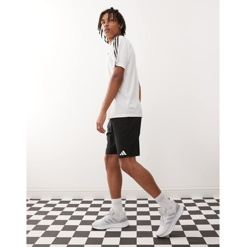 adidas performance adidas Training 8 swim shorts in black