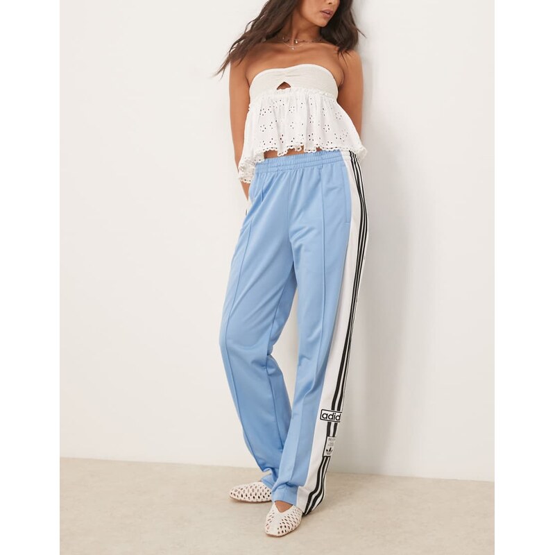 adidas Originals Adibreak track pants in blue 107609207