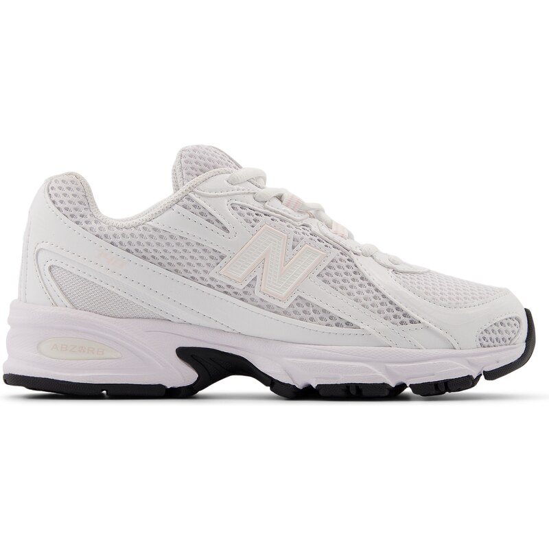 Dětské boty New Balance GR740PK – bílé