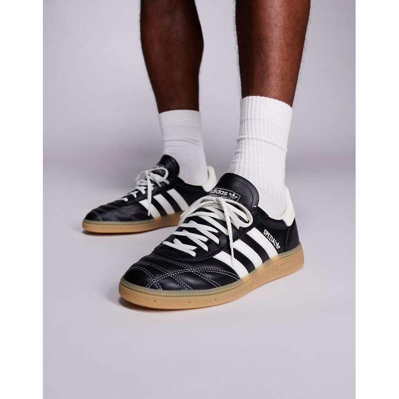 adidas Originals Handball Spezial trainers in black and white
