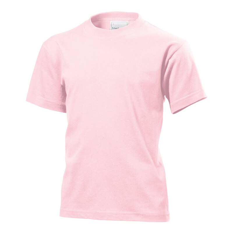 Prodloužené tričko - Světle růžová S