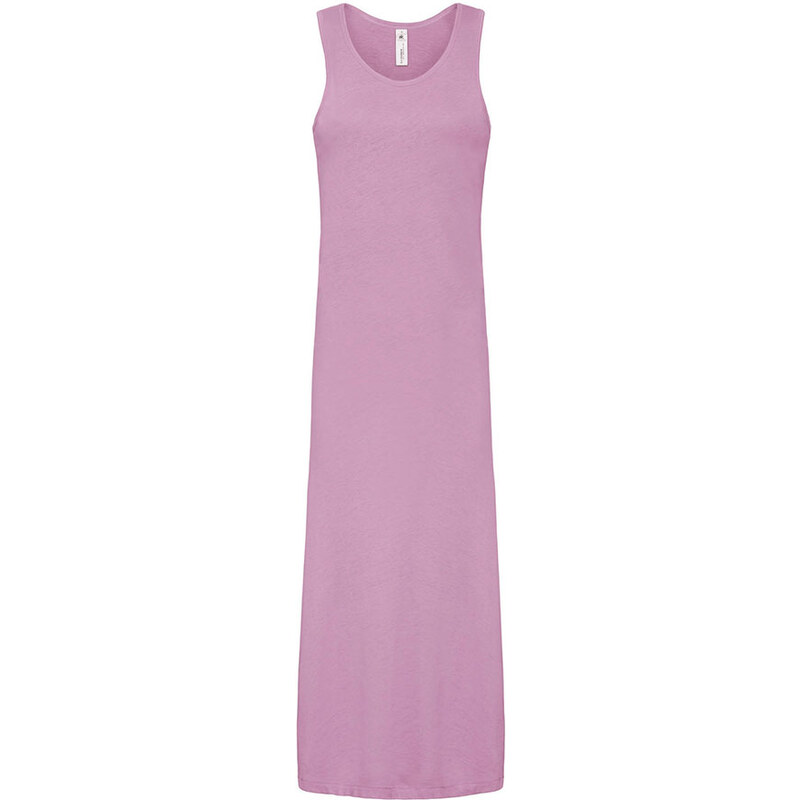 Dlouhé letní šaty - Světle růžová XS/S