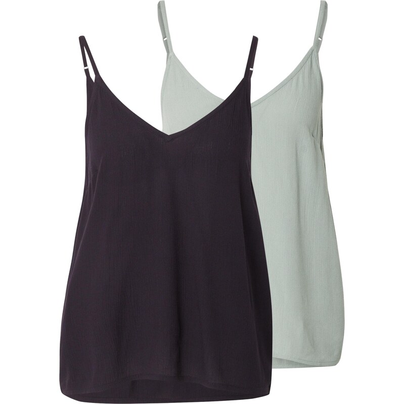 ABOUT YOU Top Juna pastelově zelená / černá 109734147