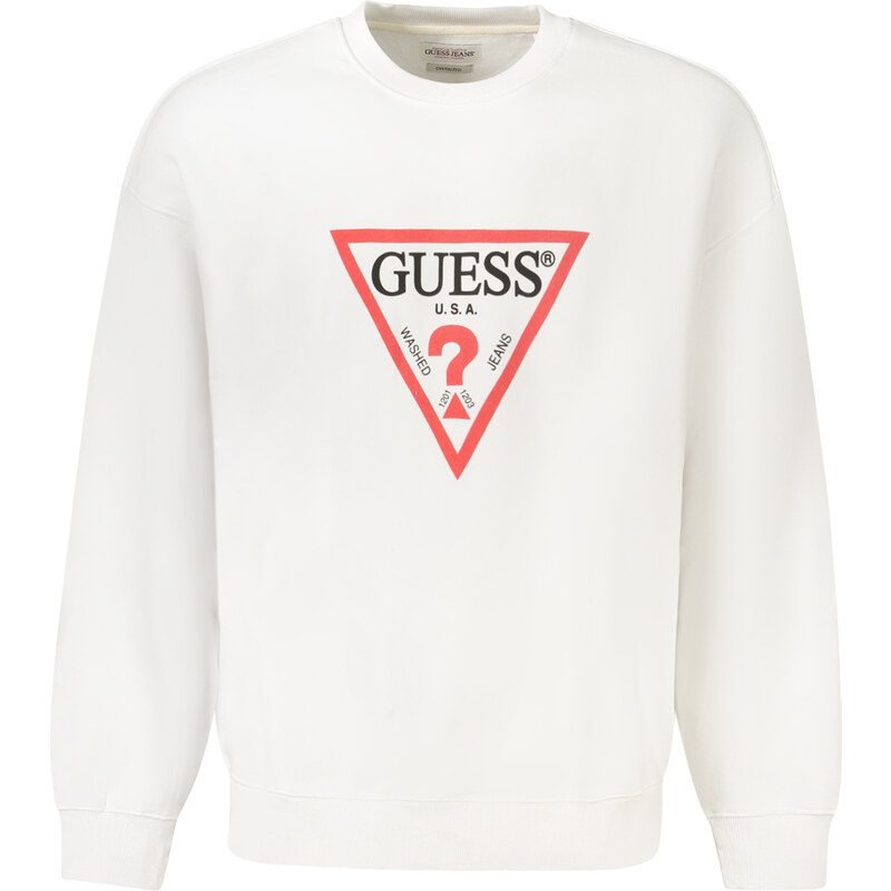 GUESS JEANS Pánská mMikina GUESS bez kapuce