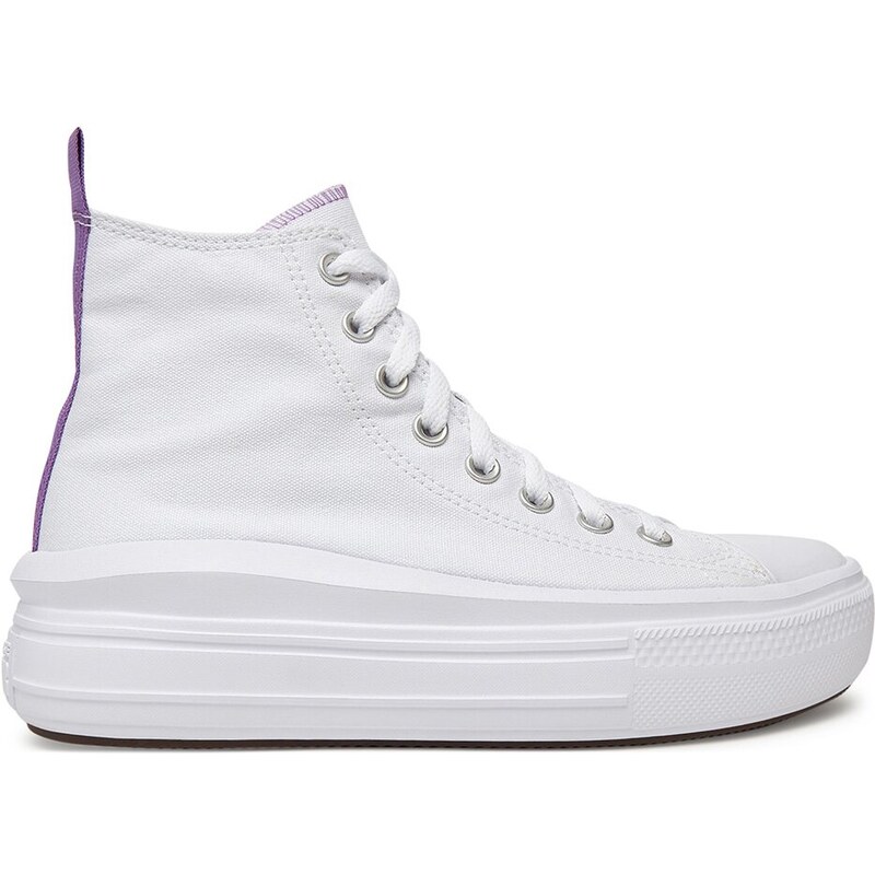 Tenisky Converse CHUCK TAYLOR ALL STAR MOVE PLATFORM A03667C BÍLÁ