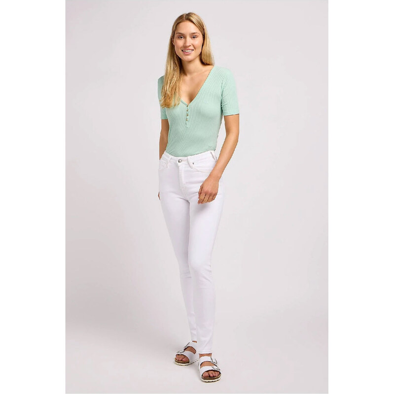 Dámske rifle LEE FOREVERFIT IN BRIGHT WHITE 112348937 107038173