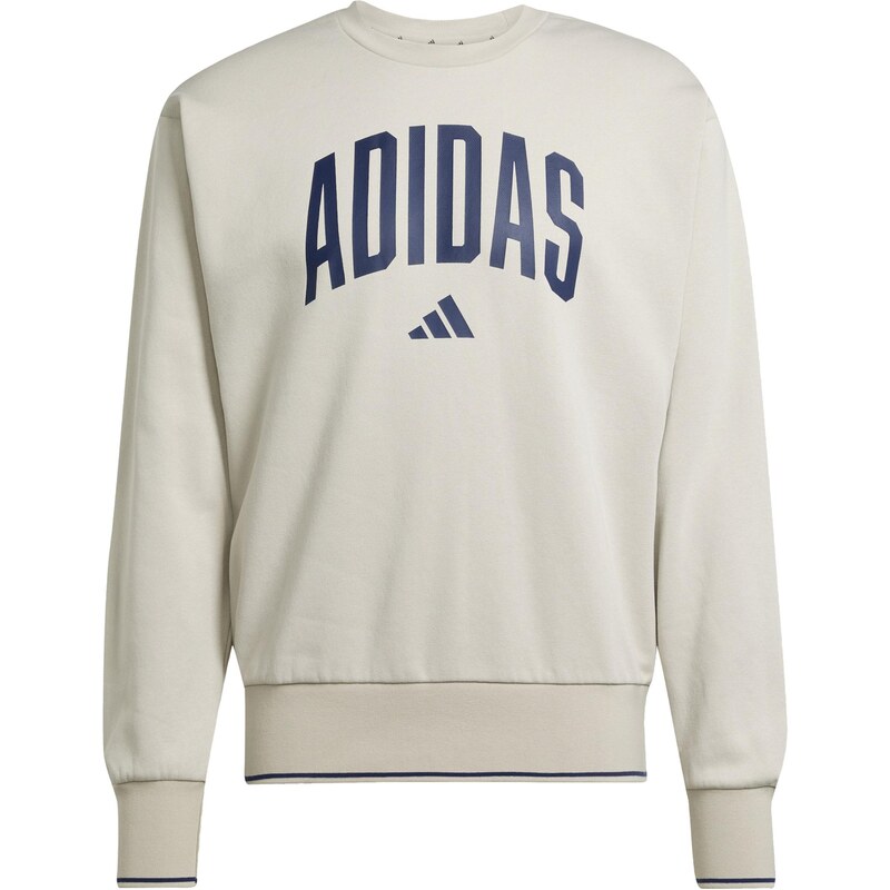 ADIDAS SPORTSWEAR Sportovní mikina COLLEGIATE písková / tmavě