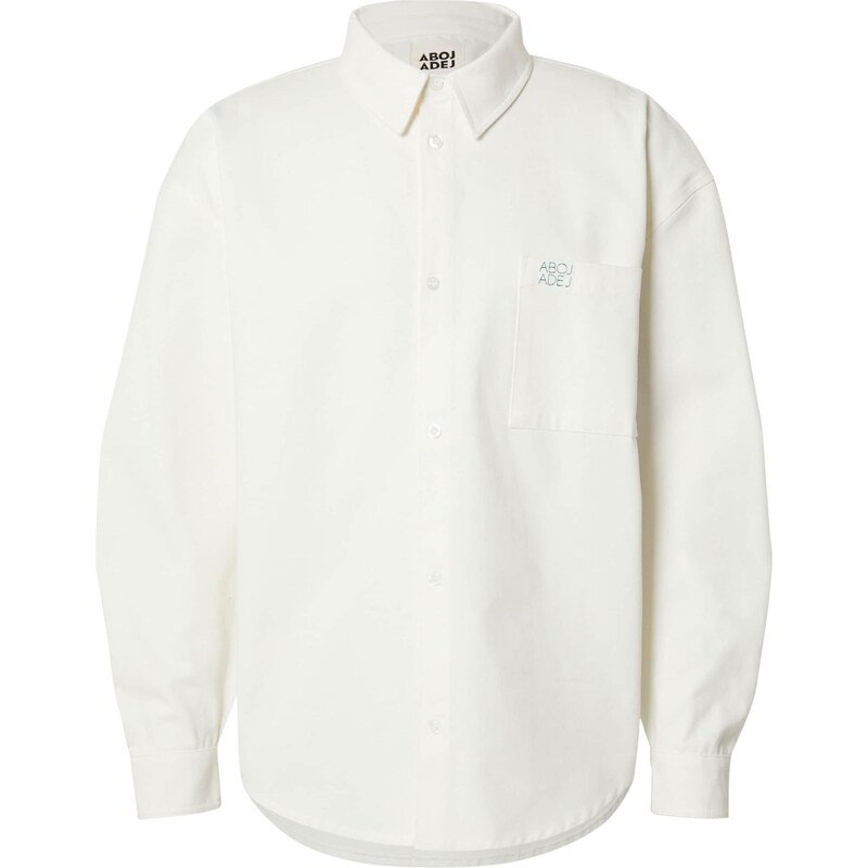 ABOJ ADEJ Košile Jemal tmavě zelená / offwhite