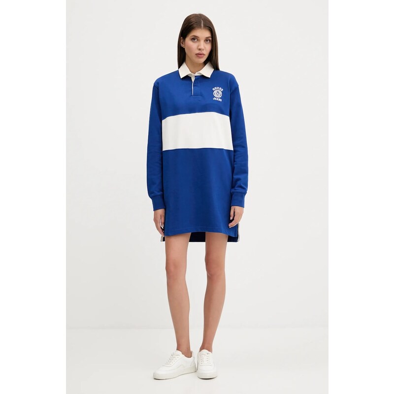 Bavlněné šaty Guess Jeans