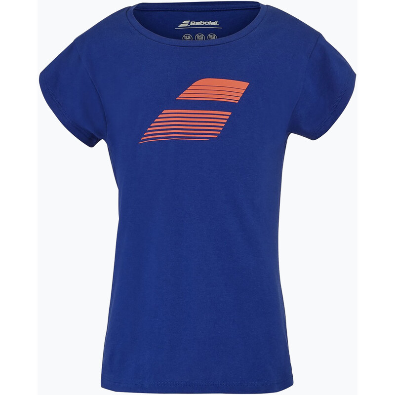 Dětské tričko Babolat Exercise Cotton Jr sodalite blue