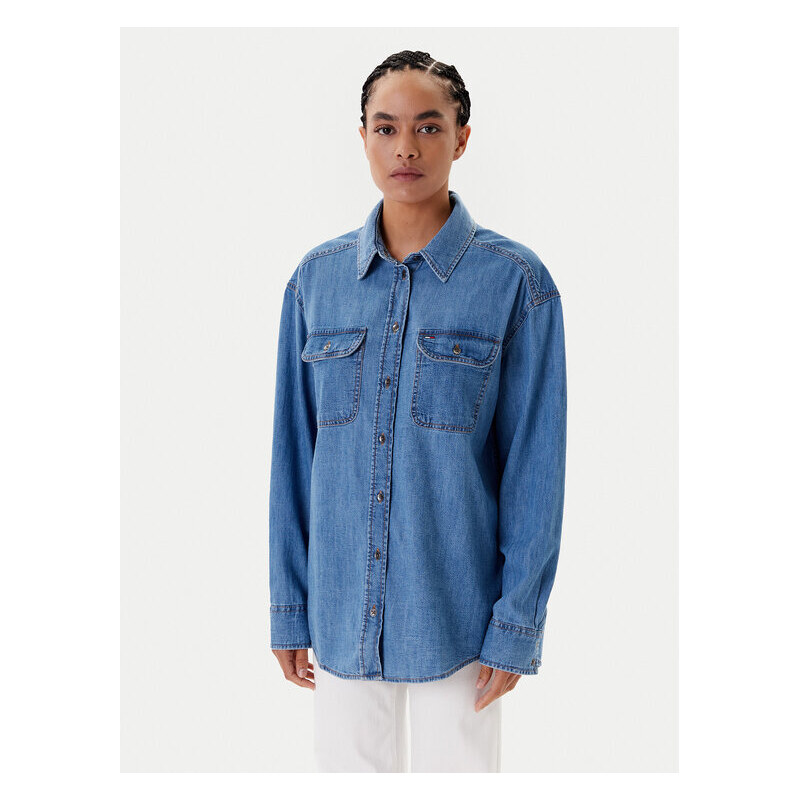 džínová košile Tommy Jeans