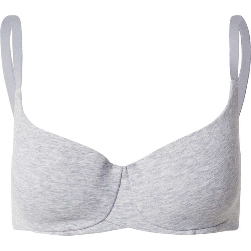 Hunkemöller Podprsenka světle šedá