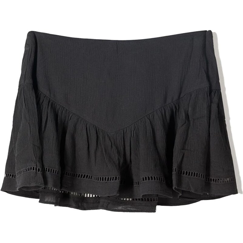 Bershka Sukně tmavě šedá 109090224