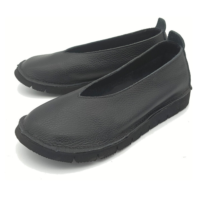 Dámské baleríny 40 CLAMP BELIS 002 černá 107128234
