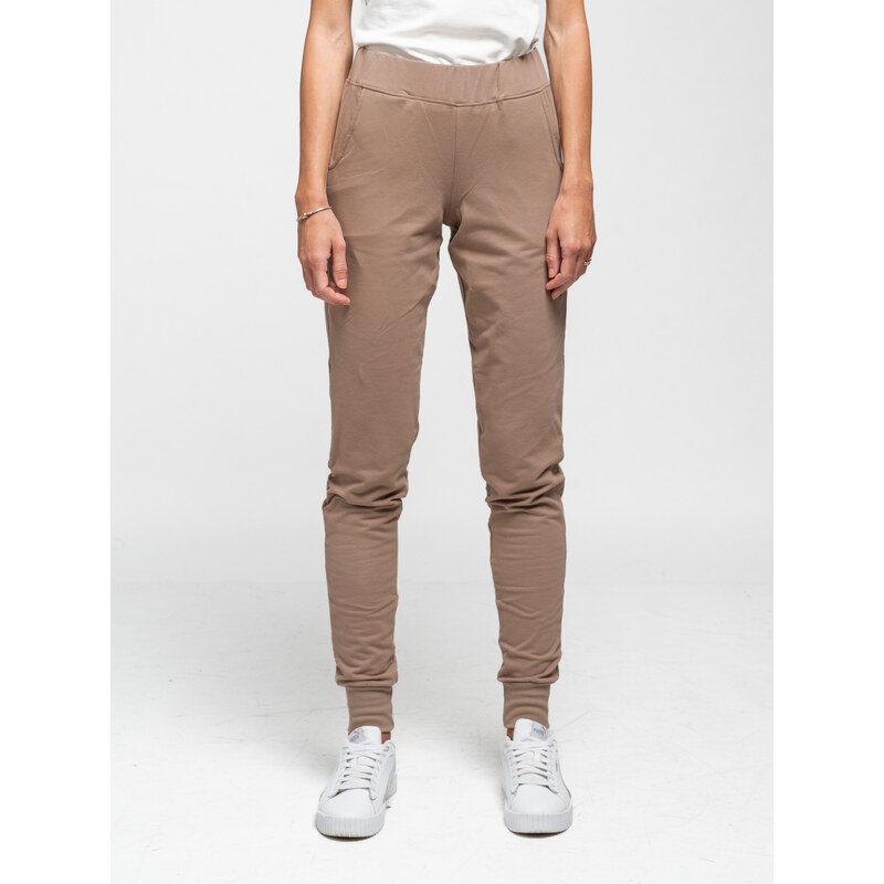 TallGuys Dámské prodloužené tepláky | Mocca 91395235