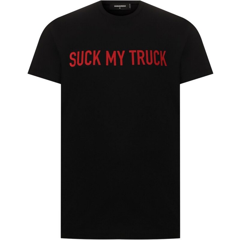 DSQUARED2 Truck Black tričko