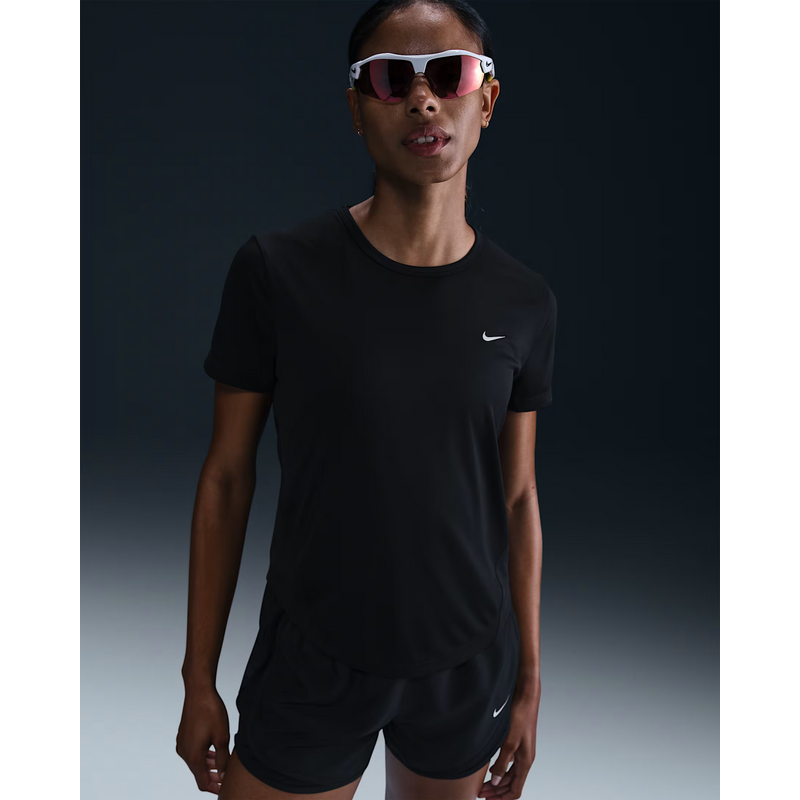 Nike Tempo Womens Dri-FIT Short-Sleeve Running Top BLACK/REFLECTIVE 107146434
