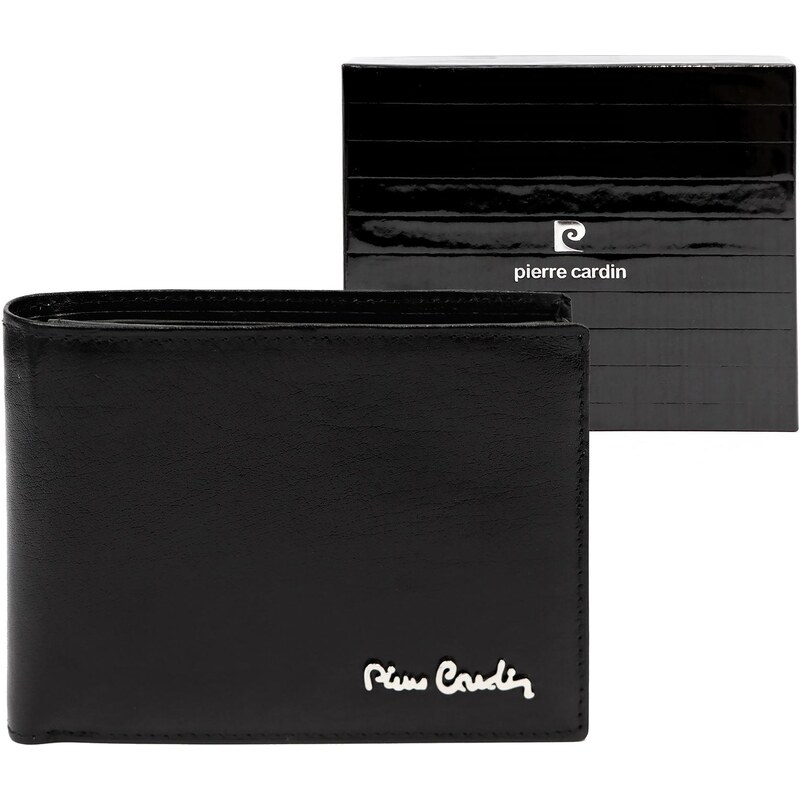 Pánská kožená peněženka Pierre Cardin YS520.1 8806 RFID černá