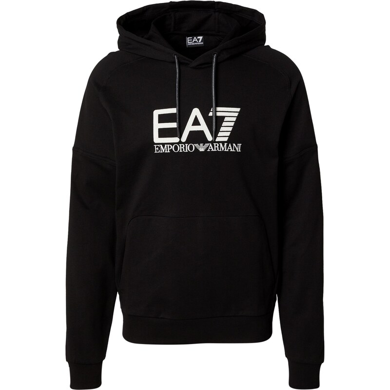 EA7 Emporio Armani Mikina černá / bílá