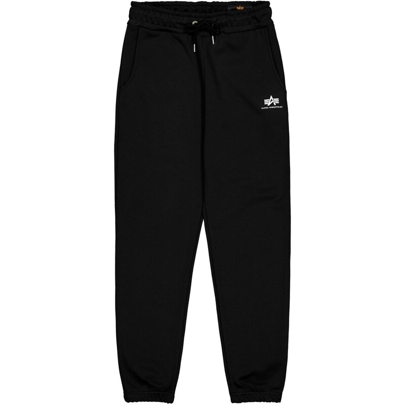 ALPHA INDUSTRIES Kalhoty černá / bílá