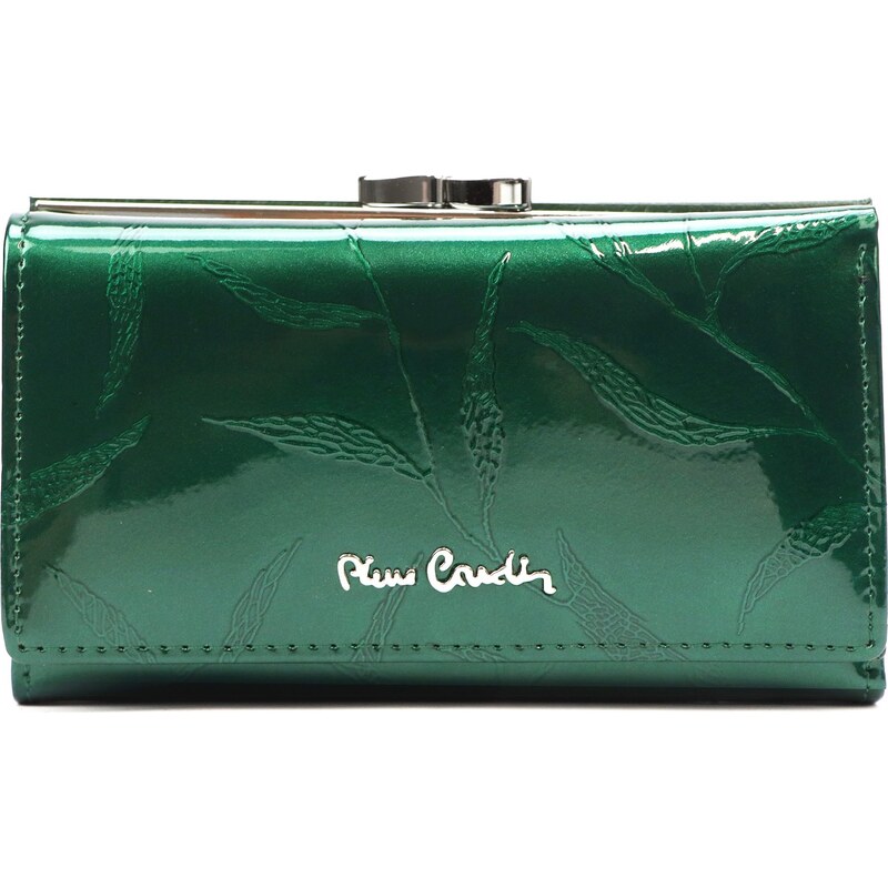 Dámská kožená peněženka Pierre Cardin 02 LEAF 108 zelená