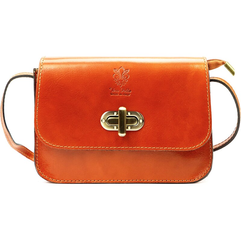 Kožená crossbody kabelka Florence 67 camel