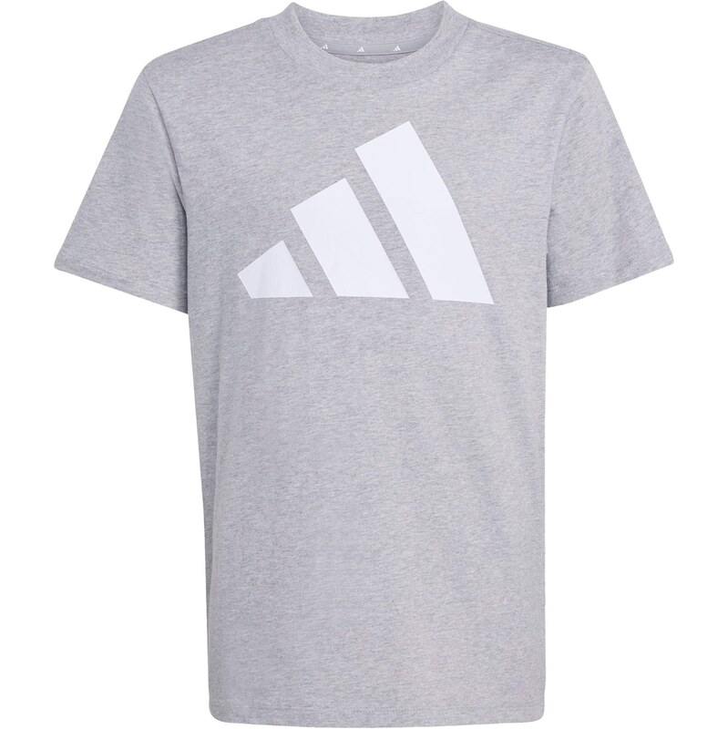 ADIDAS SPORTSWEAR Funkční tričko Essential šedý melír / bílá