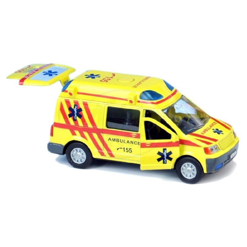 Teddies Auto ambulance s postavičkami