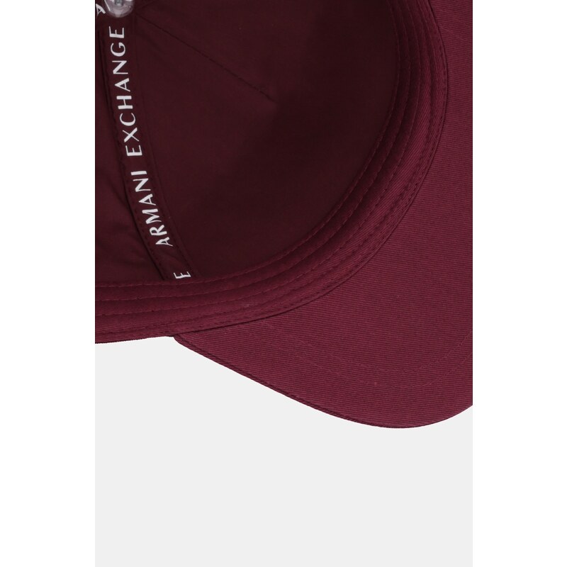 Bavlněná baseballová čepice Armani Exchange