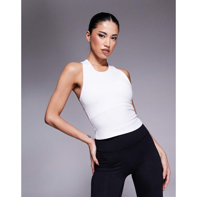 4505 Icon soft touch racer back vest with inner bra and removable 109687096