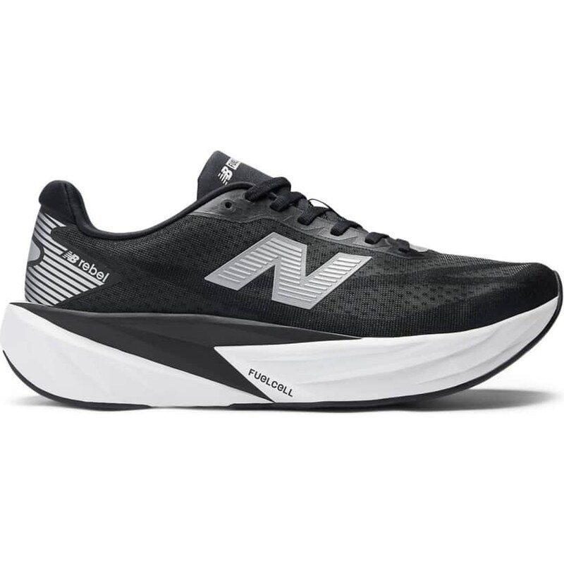 New Balance Fuelcell Rebel v5 mens running trainers in black