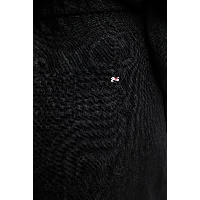Lněné kraťasy Tommy Hilfiger