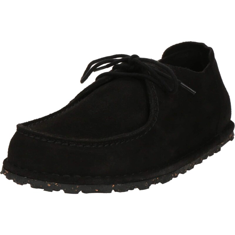 BIRKENSTOCK Šněrovací boty černá