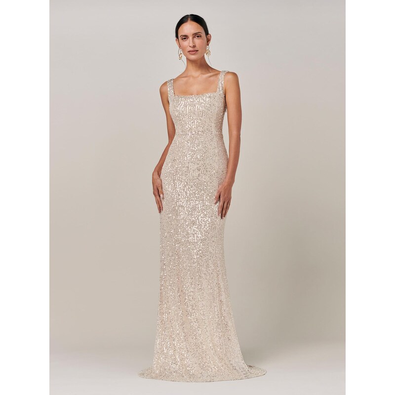 BWLDR Šaty HOZIER GOWN champagne 108292992