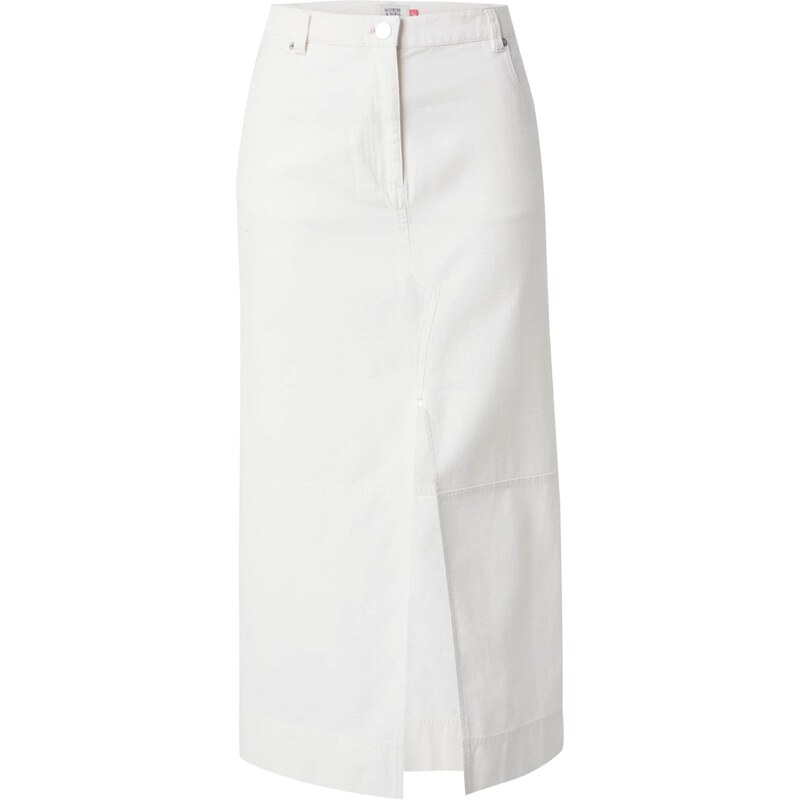 SCOTCH & SODA Sukně Workwear slonová kost