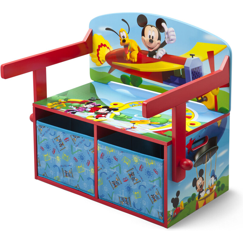Delta Dětská lavice s úložným prostorem Mickey Mouse