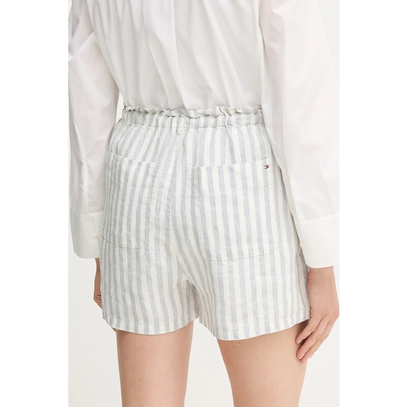 Lněné kraťasy Tommy Hilfiger