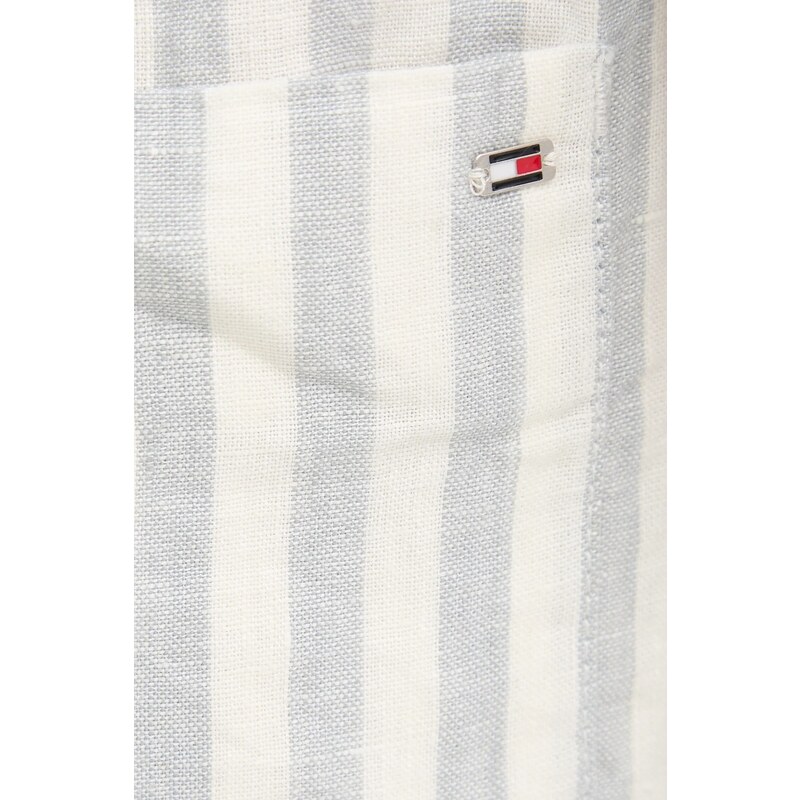 Lněné kraťasy Tommy Hilfiger