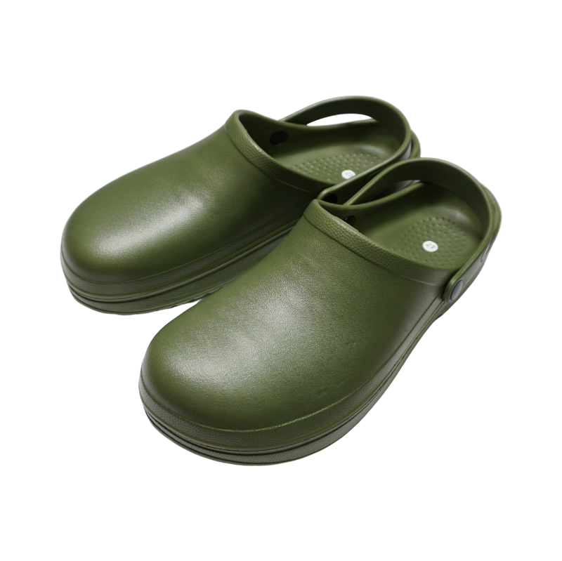 Pánské gumové nazouváky khaki Listar LS701A