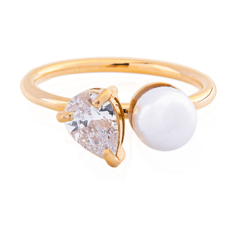 franco bene Twin promise ring - pozlacený | 2970