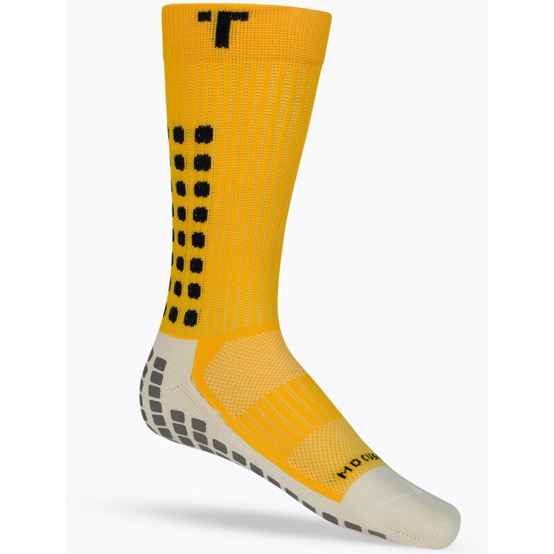 TRUsox Mid-Calf Cushion žluté fotbalové ponožky