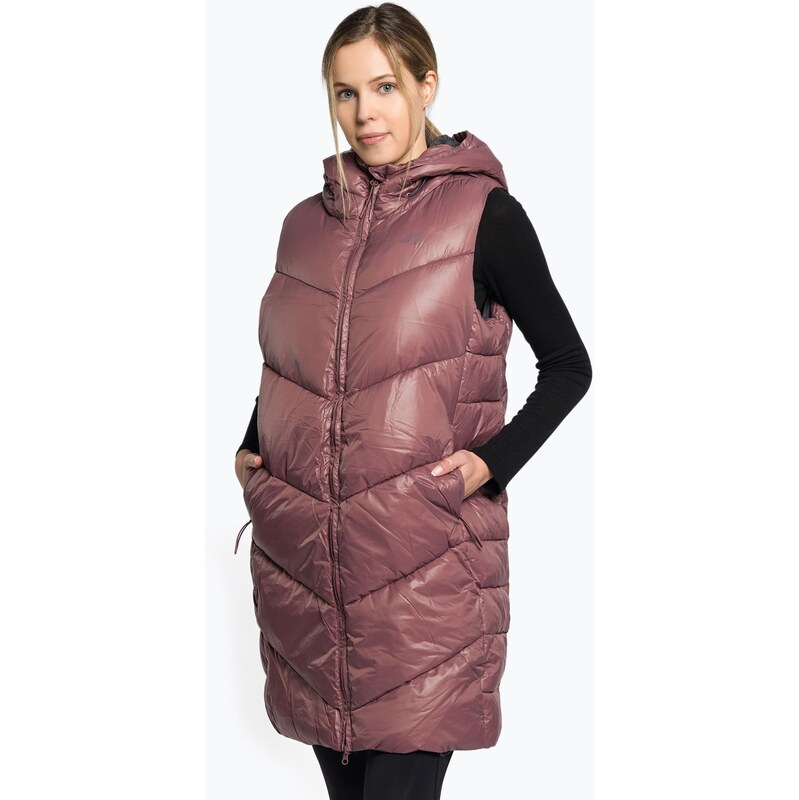 Dámská vesta 4F hnědá H4Z22-KUDP006