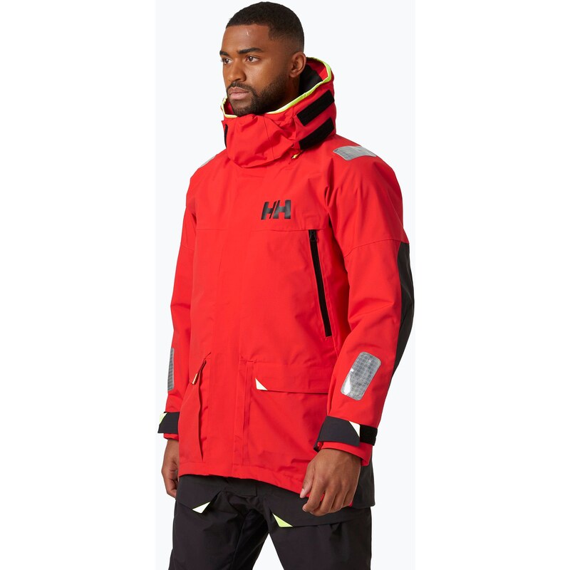 Pánská jachtařská bunda Helly Hansen Skagen Offshore alert red