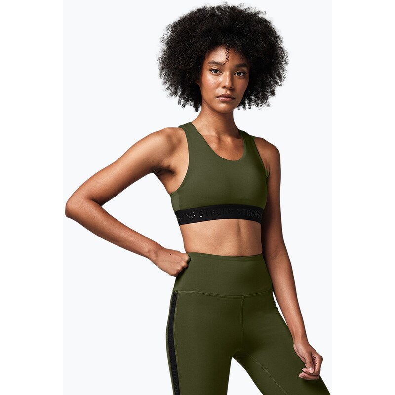 Fitness podprsenka STRONG ID Essential Sports zelená Z1T02695