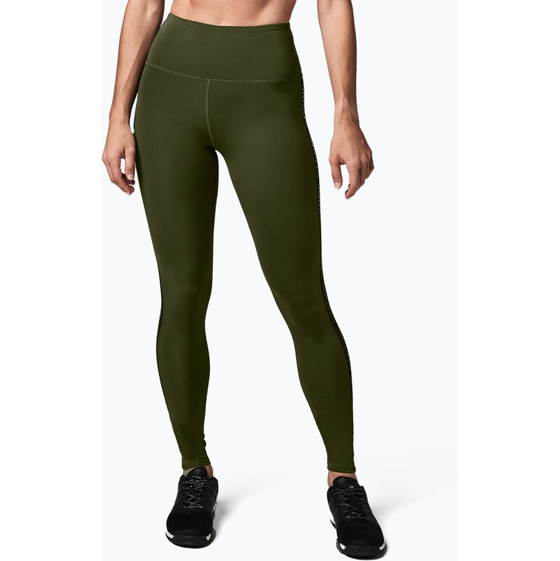 Dámské tréninkové legíny STRONG ID Essential zelené Z1B01340